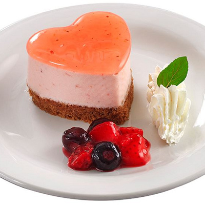 ハートのストロベリームース（430円）