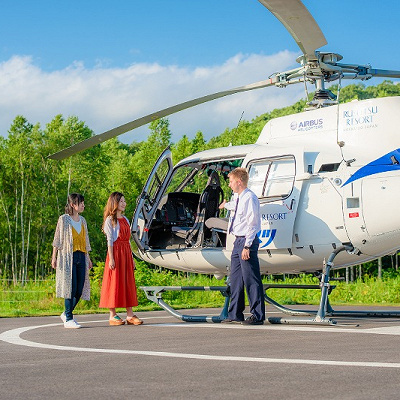 ヘリコプター遊覧観光