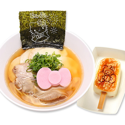 キティのパステルサマーチーズチャーシュー麺