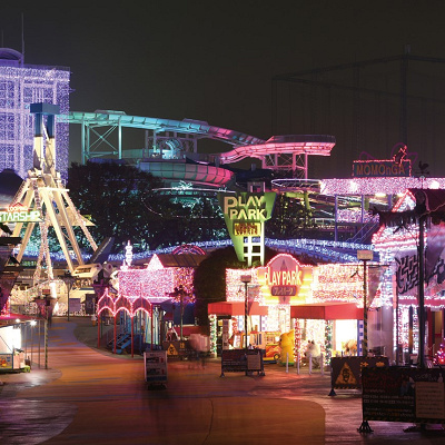 ヘスティアの宮廷／よみうりランドのイルミネーション