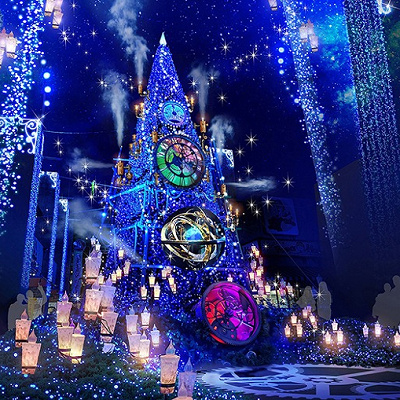 ひらかたパーク「光の遊園地」タイムトラベルファンタジーストリート