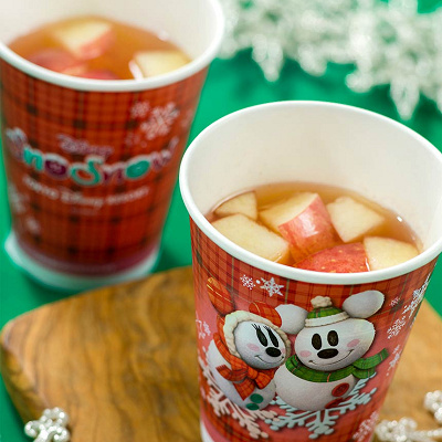 アップル＆シナモンのホットドリンク