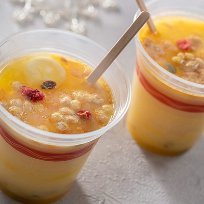 ホットカクテル（エッグノッグ風）