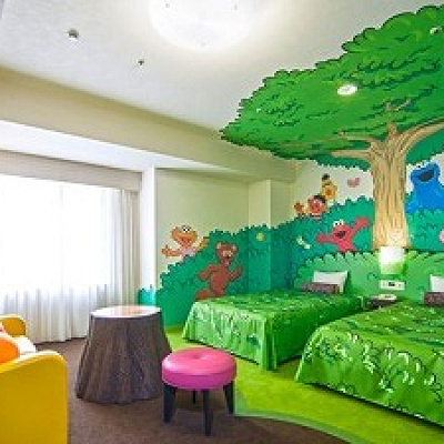 ホテル近鉄ユニバーサルシティ/セサミストリート・ビッグフォレストルーム