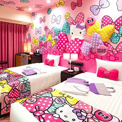 ホテルオーレのサンリオキャラクタールーム