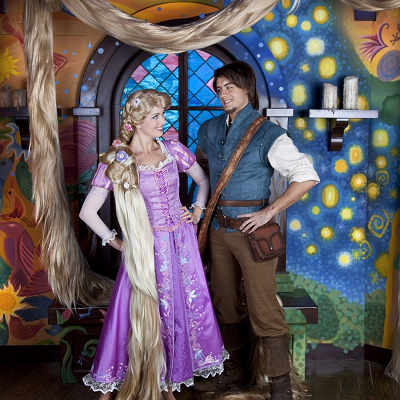 ラプンツェルの髪の毛の長さは、約何m？