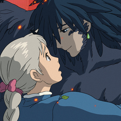 戦場から戻ったハウルとソフィー