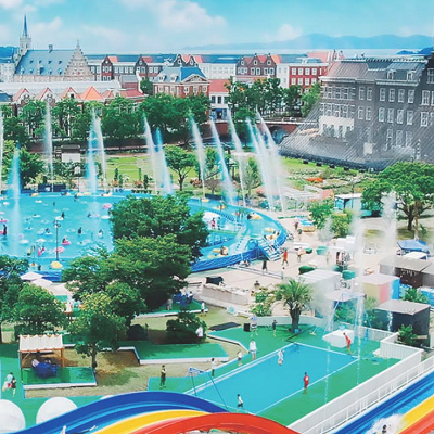 ハウステンボス　プール