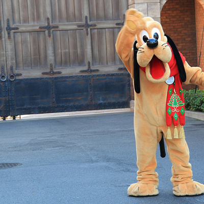 プルートを見つけたらミッキーへご一報を