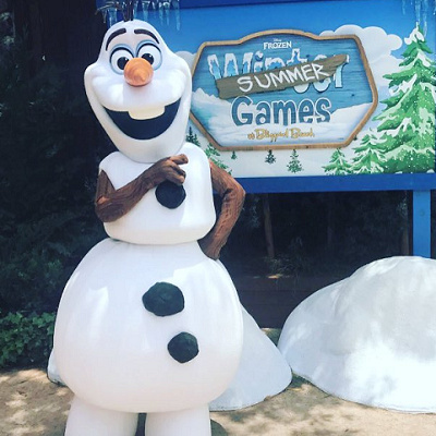 運が良ければオラフとクリストフに会える