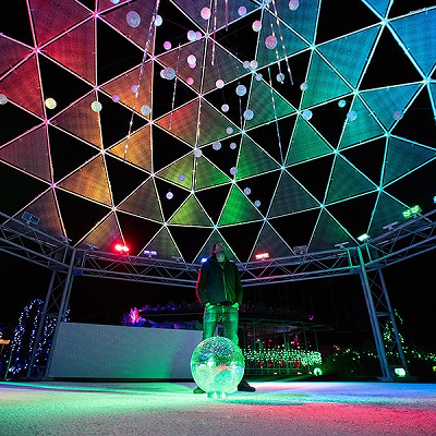 フェスタ・ルーチェin和歌山マリーナシティのイルミネーション