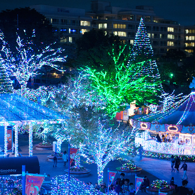 よみうりランドのイルミネーション