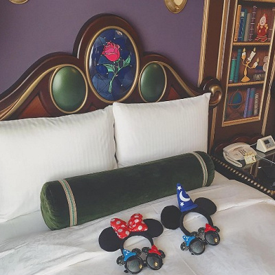 スタンダードルームとは別に、ディズニーの世界がコンセプトのキャラクタールームも