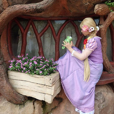 クリッターカントリーで、パスカルのぬいぐるみと♪