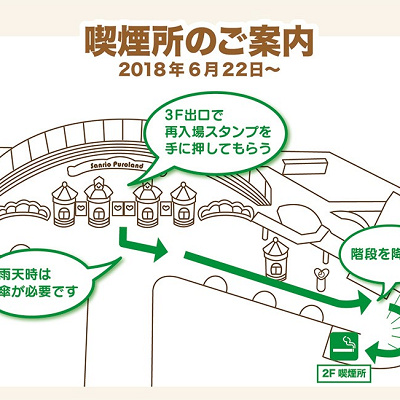 喫煙所のご案内