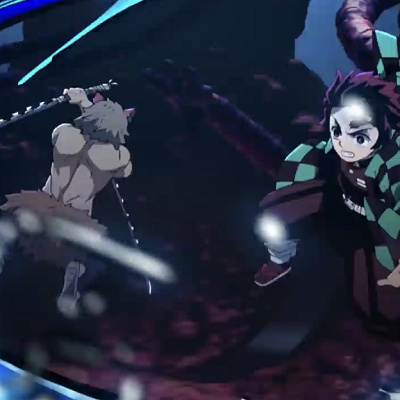 伊之助と炭治郎