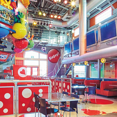 ハピネスカフェの店内