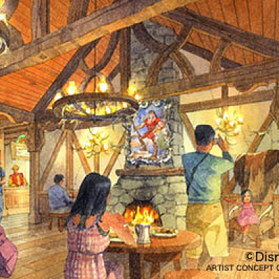 レストランの店内