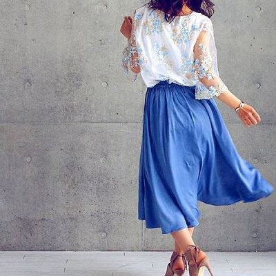 スカートコーデでも大丈夫？