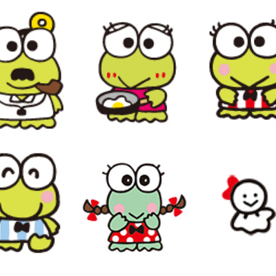 けろけろけろっぴの家族と仲間