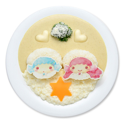 キキララのホワイトクリスマスカレー