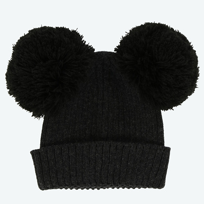 耳付きニットキャップ