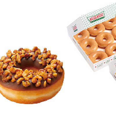 クリスピー・クリーム・ドーナツのテイクアウトメニュー