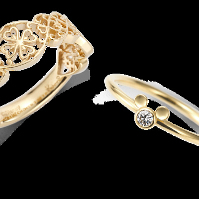 ケイウノのディズニーファッションリング