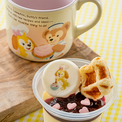 ラ・フランスムース＆ミルクプリン、スーベニアカップ付き