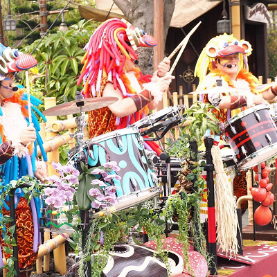 リズムに合わせて一緒に踊ろう