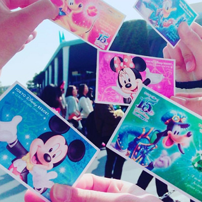 日付指定チケットで安心してパークへ入りましょう♪