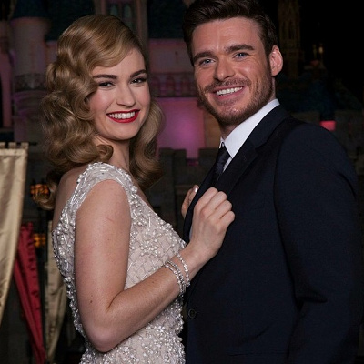 リリー・ジェームズとリチャード・マッテン