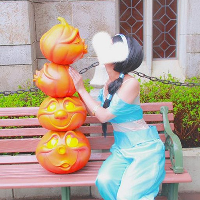 期間限定のデコレーションとパシャリ