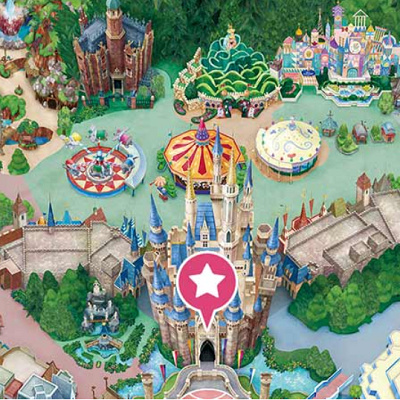 シンデレラのフェアリーテイル・ホールの場所