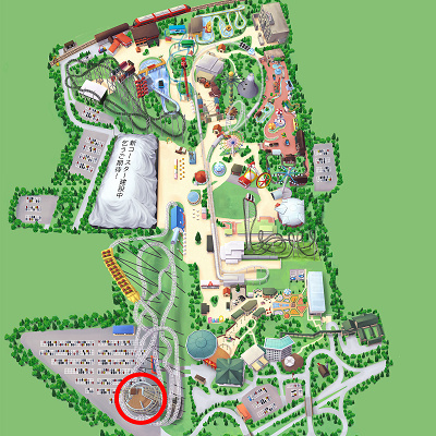 FUJIYAMAスライダーの場所