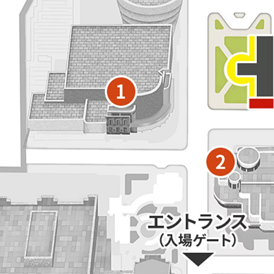 サマーダンスナイト特別鑑賞エリアの場所