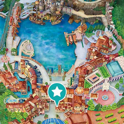 ヴァレンティーナズスウィートの場所（地図）