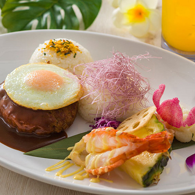 ロコモコプレート・ドリンクセット