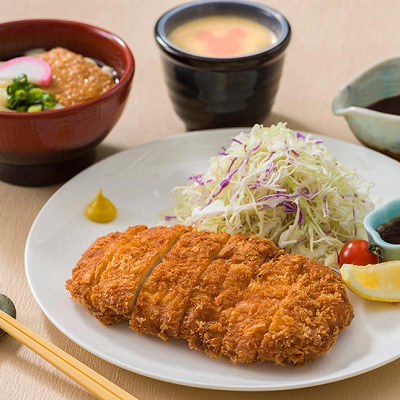 ロースかつとうどん膳