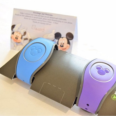 ミッキーがデザインされているマジックバンド