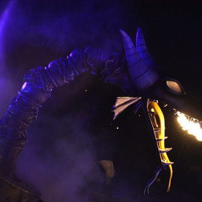 変身したマレフィセント