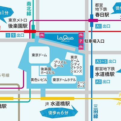 最寄り駅からのマップ
