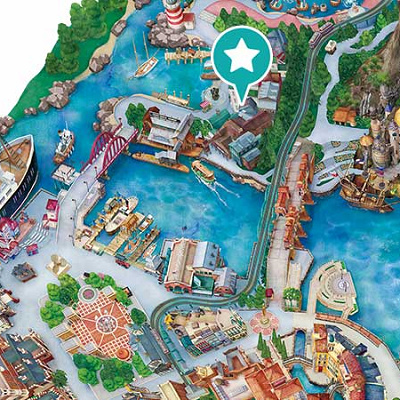 ケープコッド・クックオフの地図