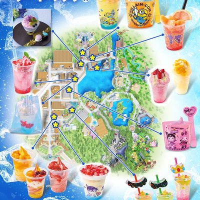 2026年USJのひんやりドリンク販売場所マップ①