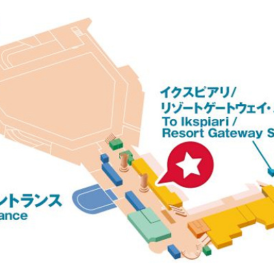 ハイピリオン・ラウンジの地図