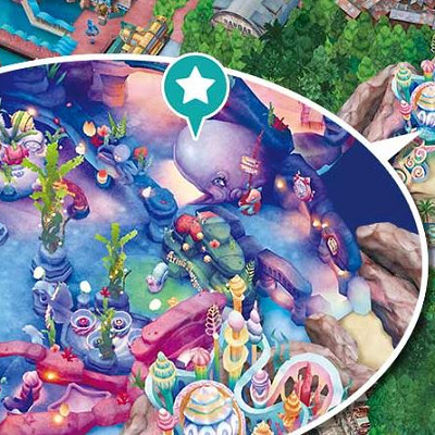 スリーピーホエール・ショップの地図