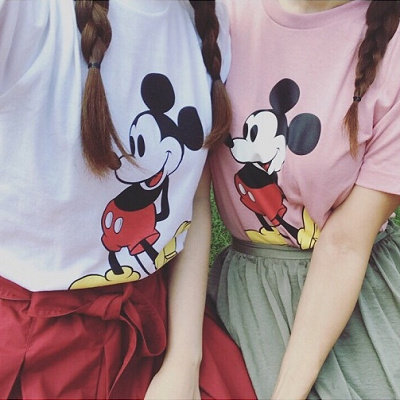 おそろいのコーデ