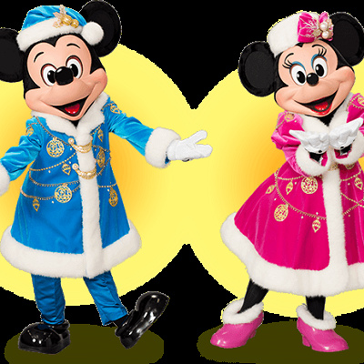 新衣装のミッキー＆ミニー