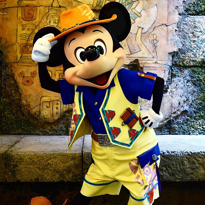 ミッキー＆フレンズ・グリーティングトレイル（ミッキー）