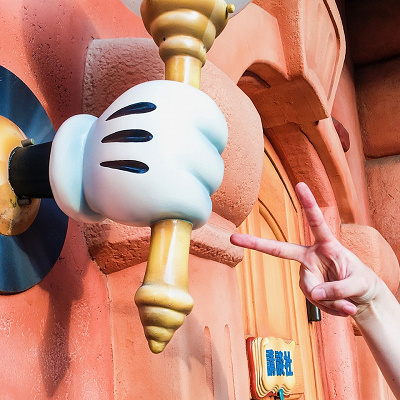 ミッキーの手！！